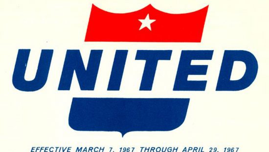Logo United Airlines, 1973